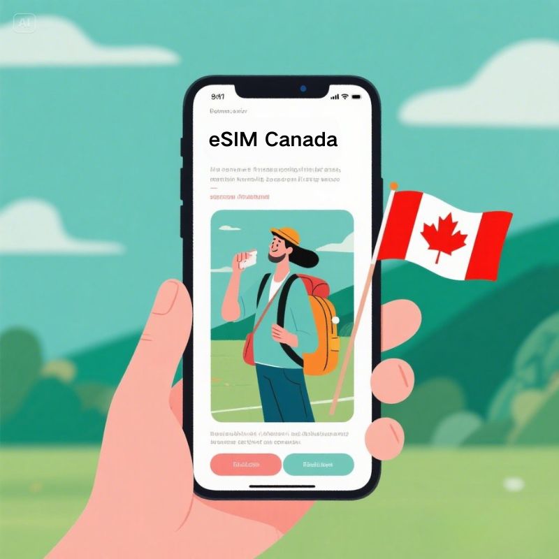 Top 5 Benefits of Using eSIM Canada for Travelers