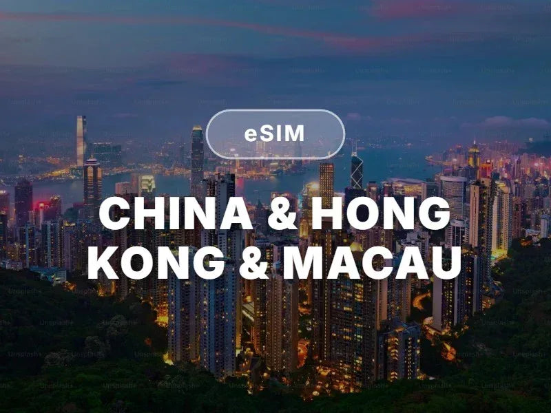 China Hong Kong Macao eSIM - chillaxsim