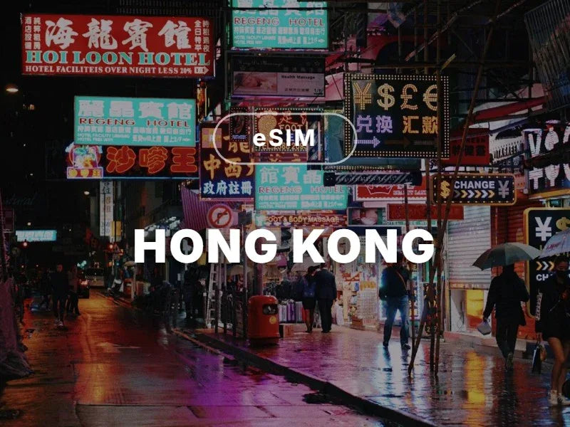 Hong Kong eSIM - chillaxsim