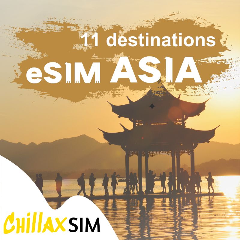 eSIM Asien