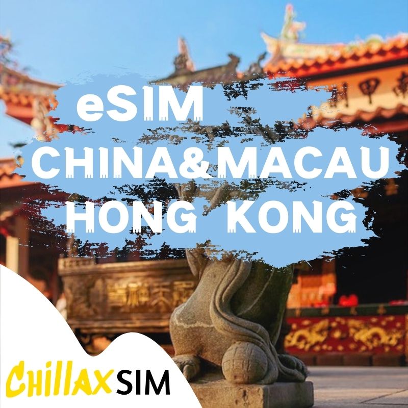 eSIM für China, Hongkong und Macau