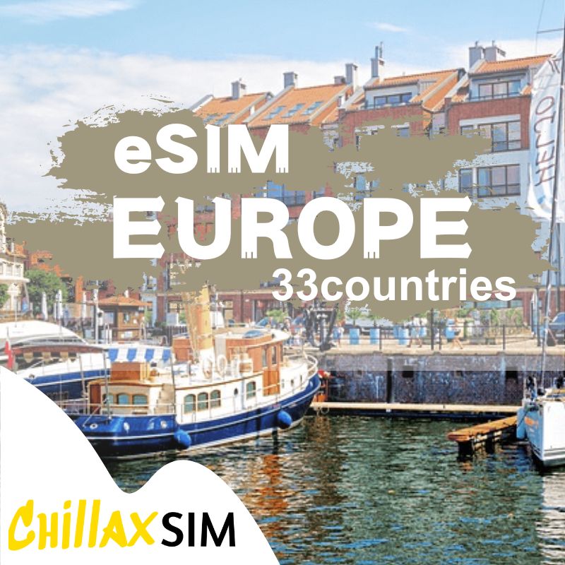 Europa eSIM (33 Länder)