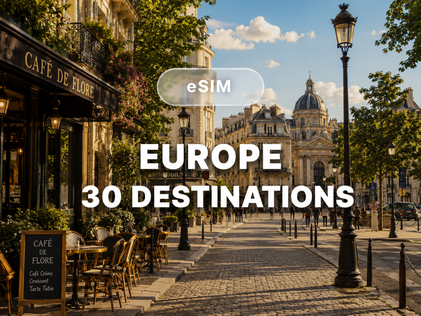 ChillaxSIM Europe 30 countries eSIM travel data plan