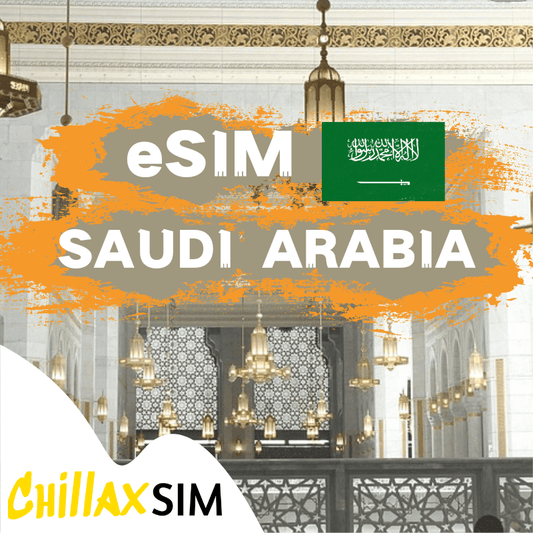 Saudi Arabia eSIM - chillaxsim