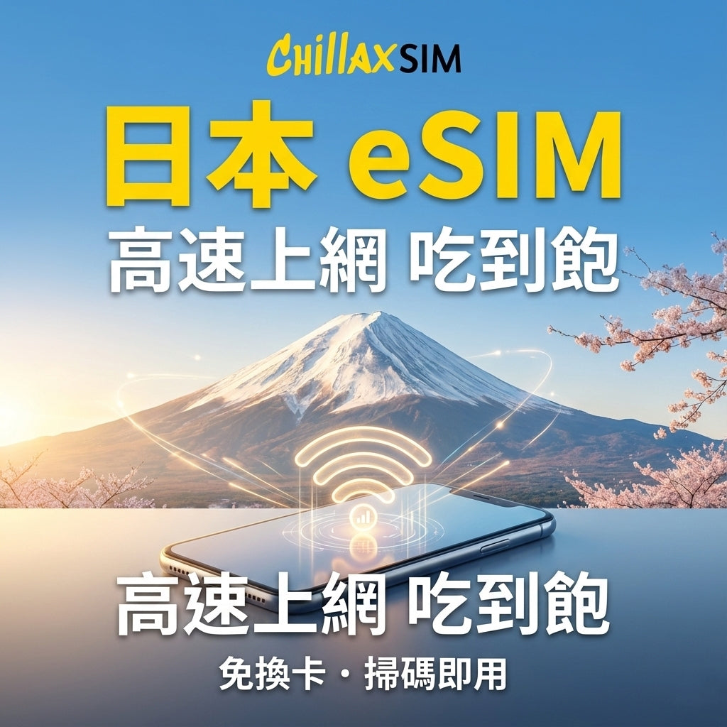 日本 eSIM | Softbank & KDDI 雙線路| 5G吃到飽/總量型任選