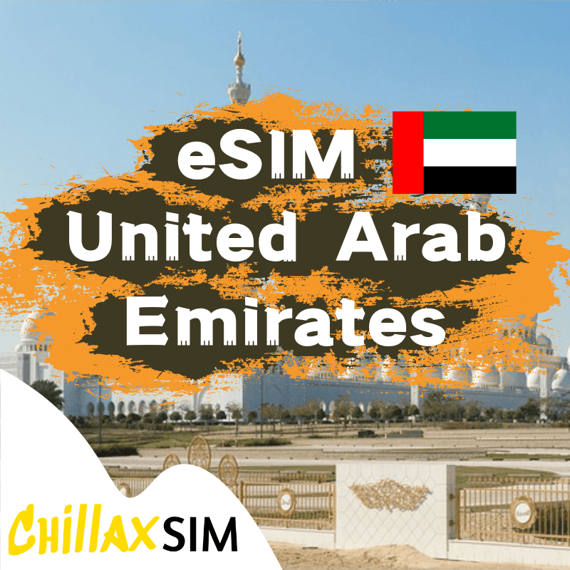 United Arab Emirates eSIM - chillaxsim