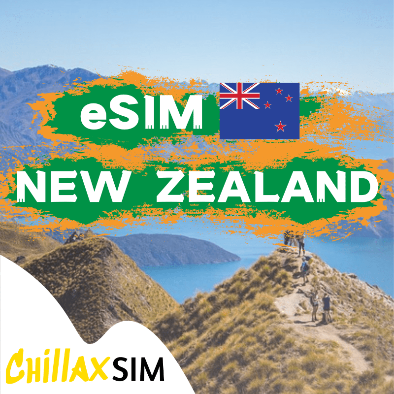 New Zealand eSIM - chillaxsim