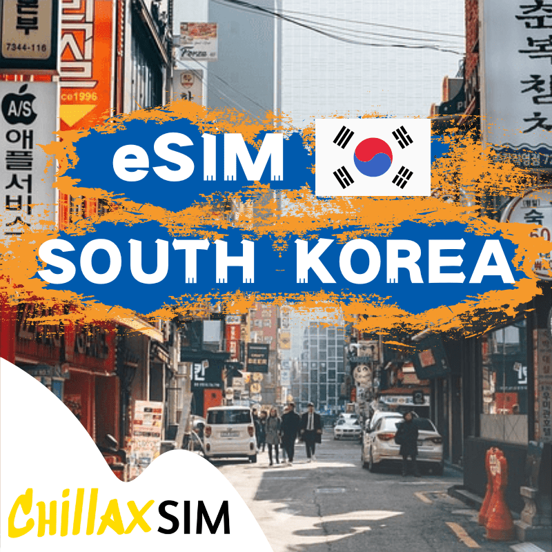 South Korea eSIM - chillaxsim