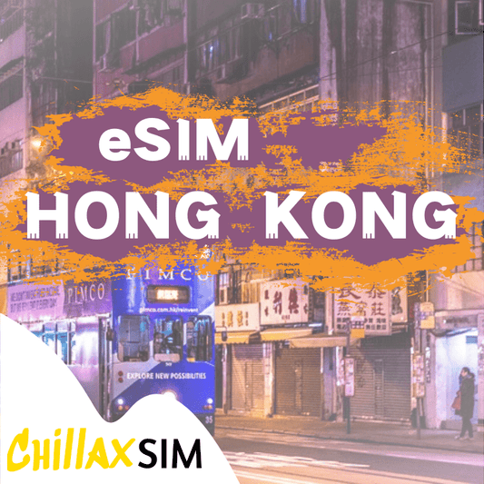 Hong Kong eSIM - chillaxsim