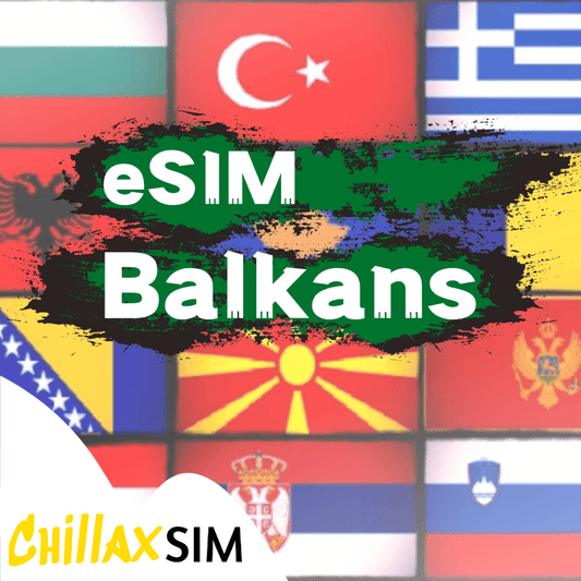 Balkans eSIM 12 Countries - chillaxsim