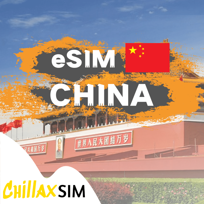 Mainland China eSIM - chillaxsim