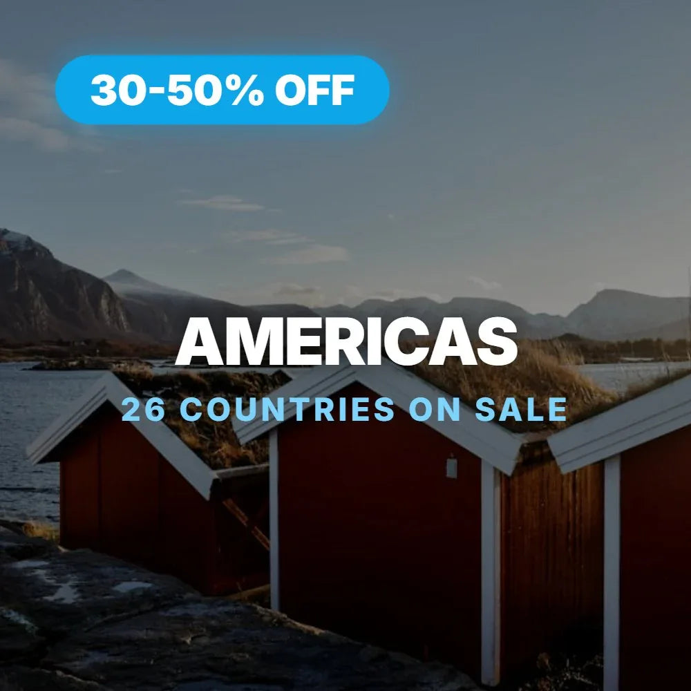 30%-50% Off Americas eSIM Deals - USA, Mexico, Brazil & 26 countries - chillaxsim