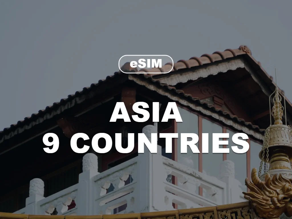 Immagine del prodotto eSIM ChillaxSIM per Asia: 9 paesi