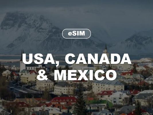 ChillaxSIM USA, Canada and Mexico eSIM product image