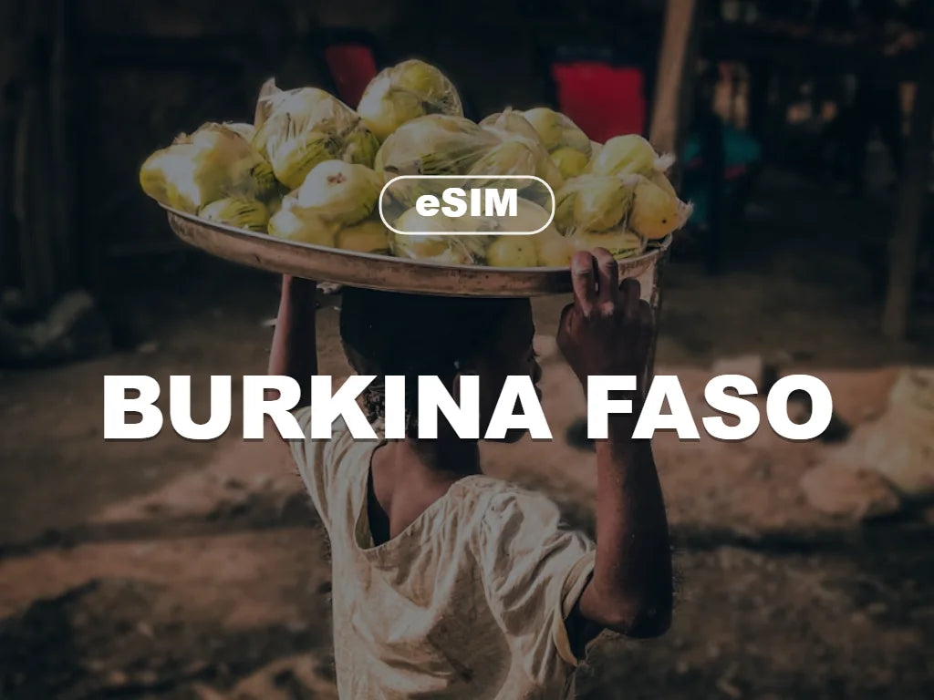 ChillaxSIM reis-eSIM en databundels: Burkina Faso