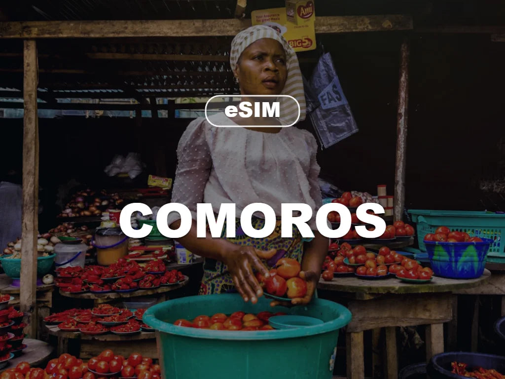 ChillaxSIM: eSIM de viagem e planos de dados — Comores