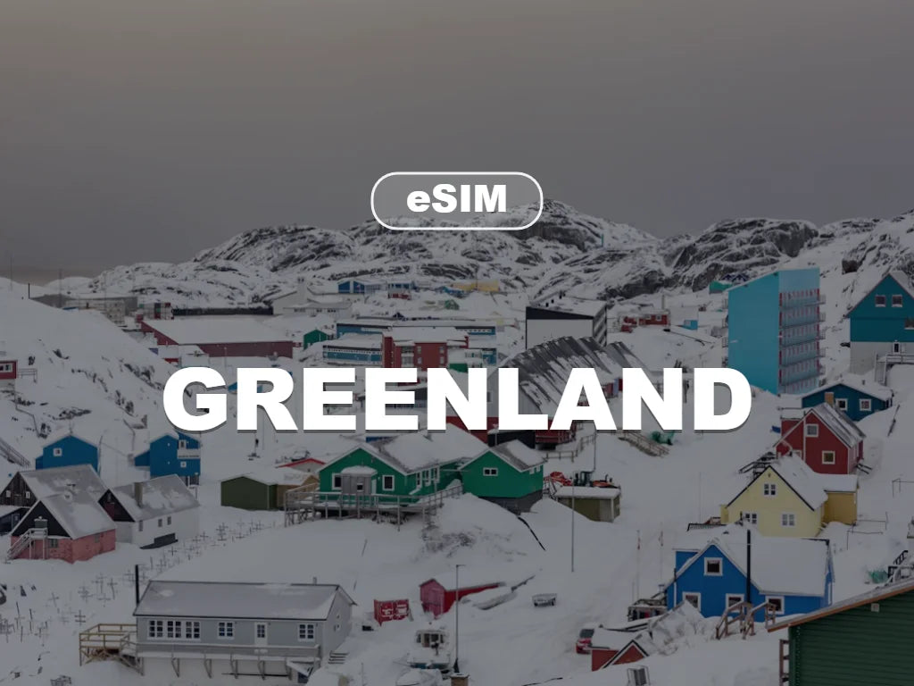 ChillaxSIM Greenland travel eSIM data plans