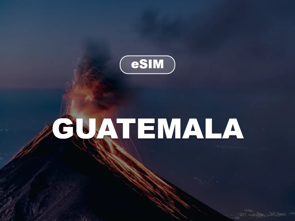 ChillaxSIM Guatemala travel eSIM data plans