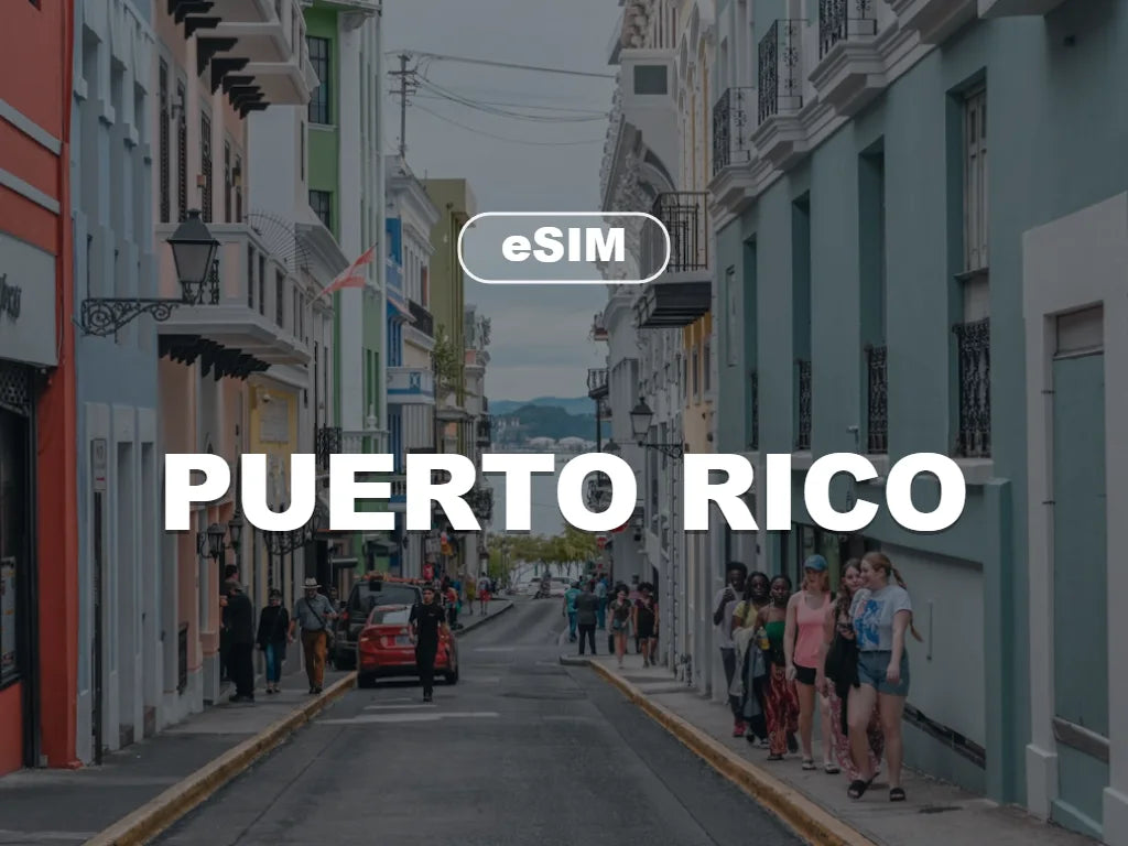 ChillaxSIM Puerto Rico travel eSIM data plans