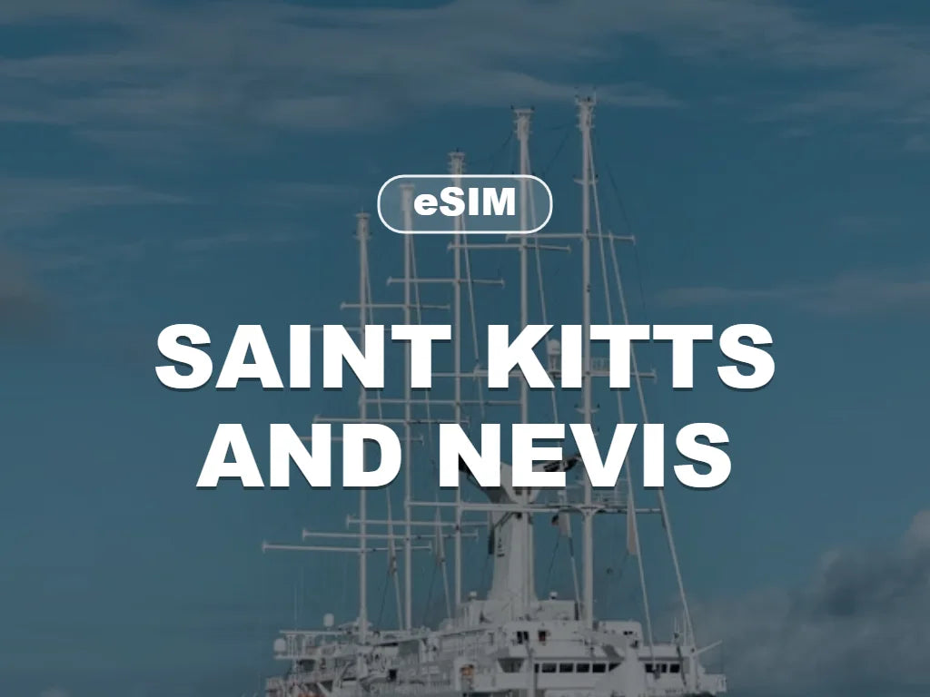 ChillaxSIM seyahat eSIM'i ve veri paketleri: Saint Kitts ve Nevis