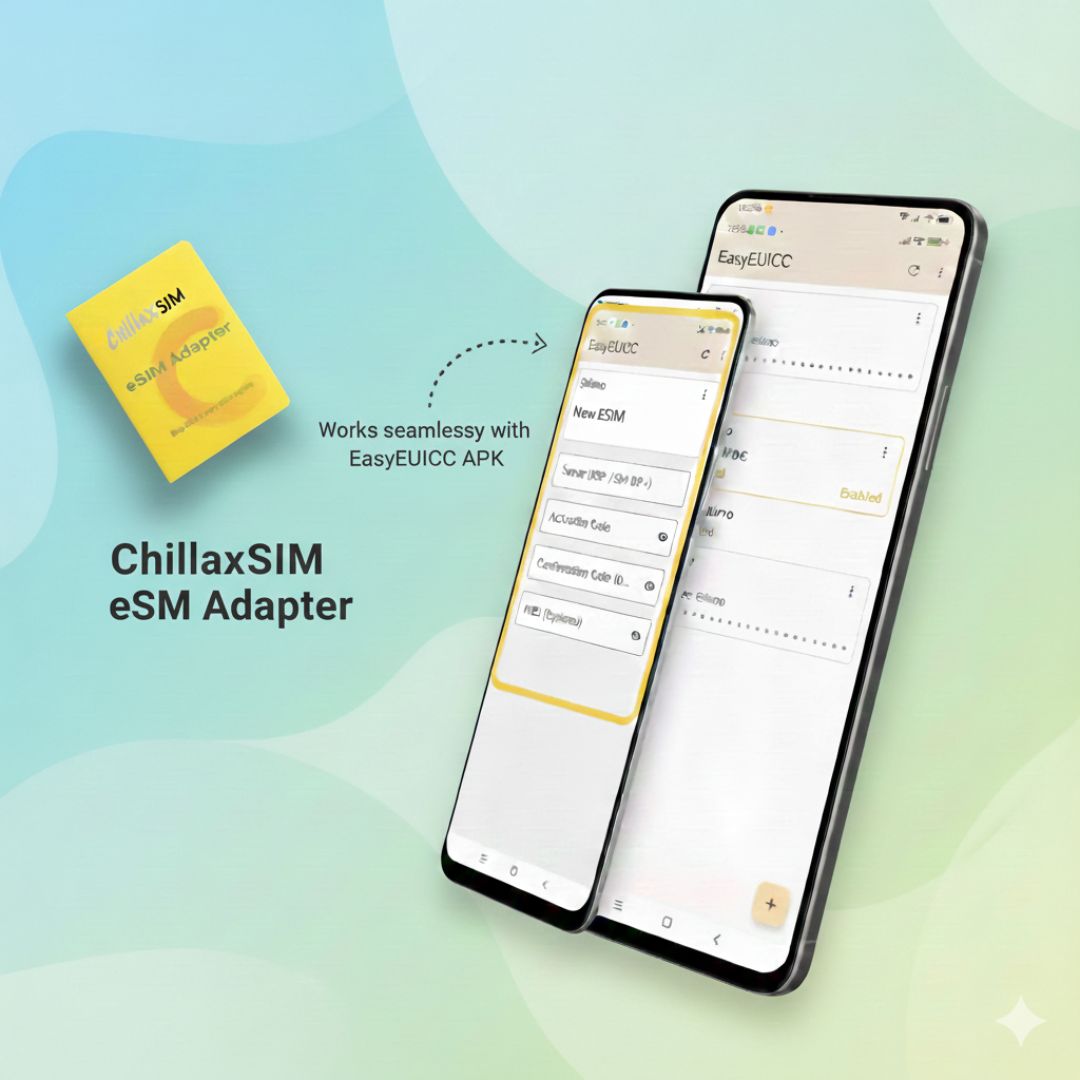 How to Use Chillaxsim eSIM Adapter Card?