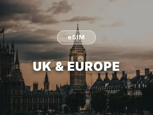 EE eSIM UK and Europe with a phone number - chillaxsim